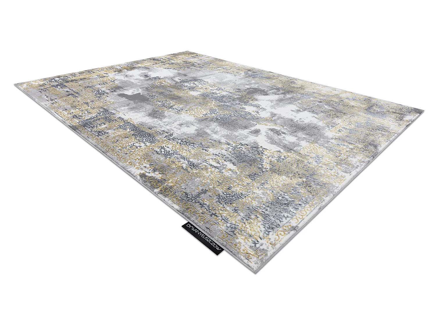 Tapijt DE LUXE modern 6754 Ornament vintage gewreven - Structureel cr� 140x190 cm