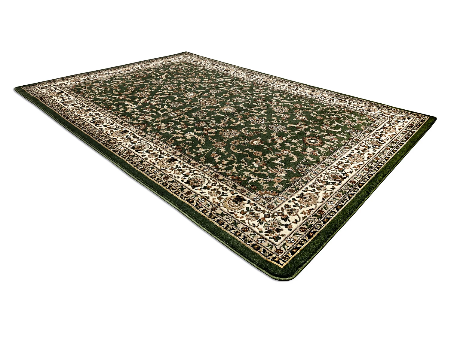 Tapis ROYAL ADR modèle 1745 vert foncé 200x290 cm