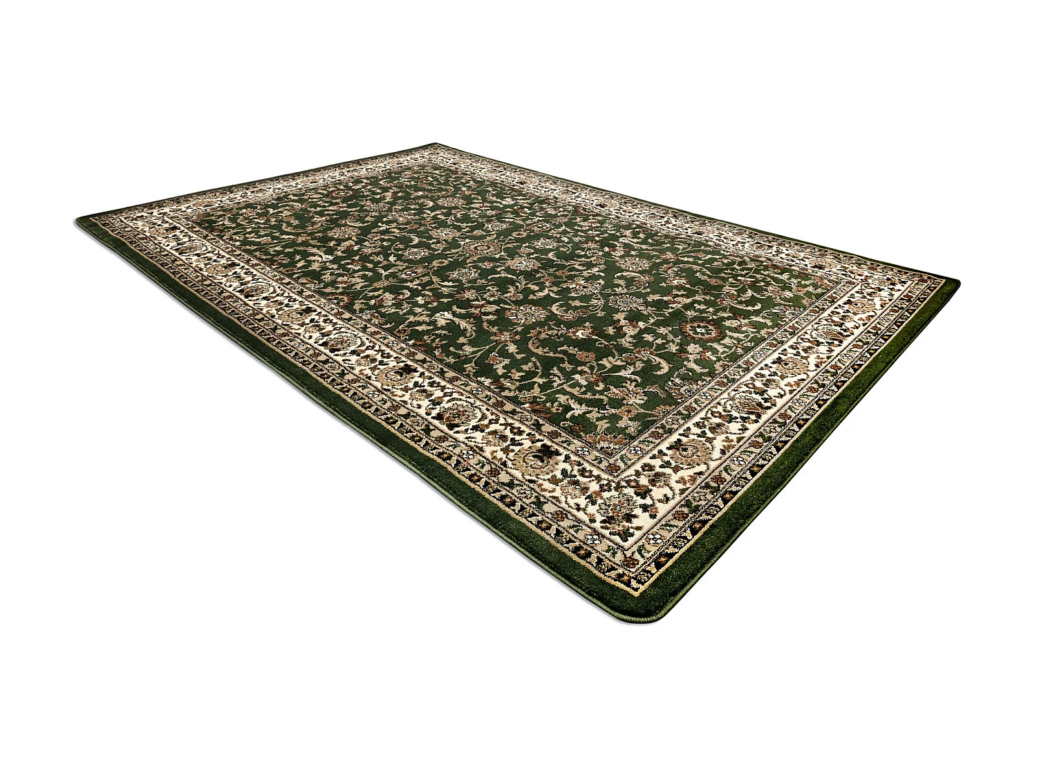 Tapis ROYAL ADR modèle 1745 vert foncé 200x290 cm