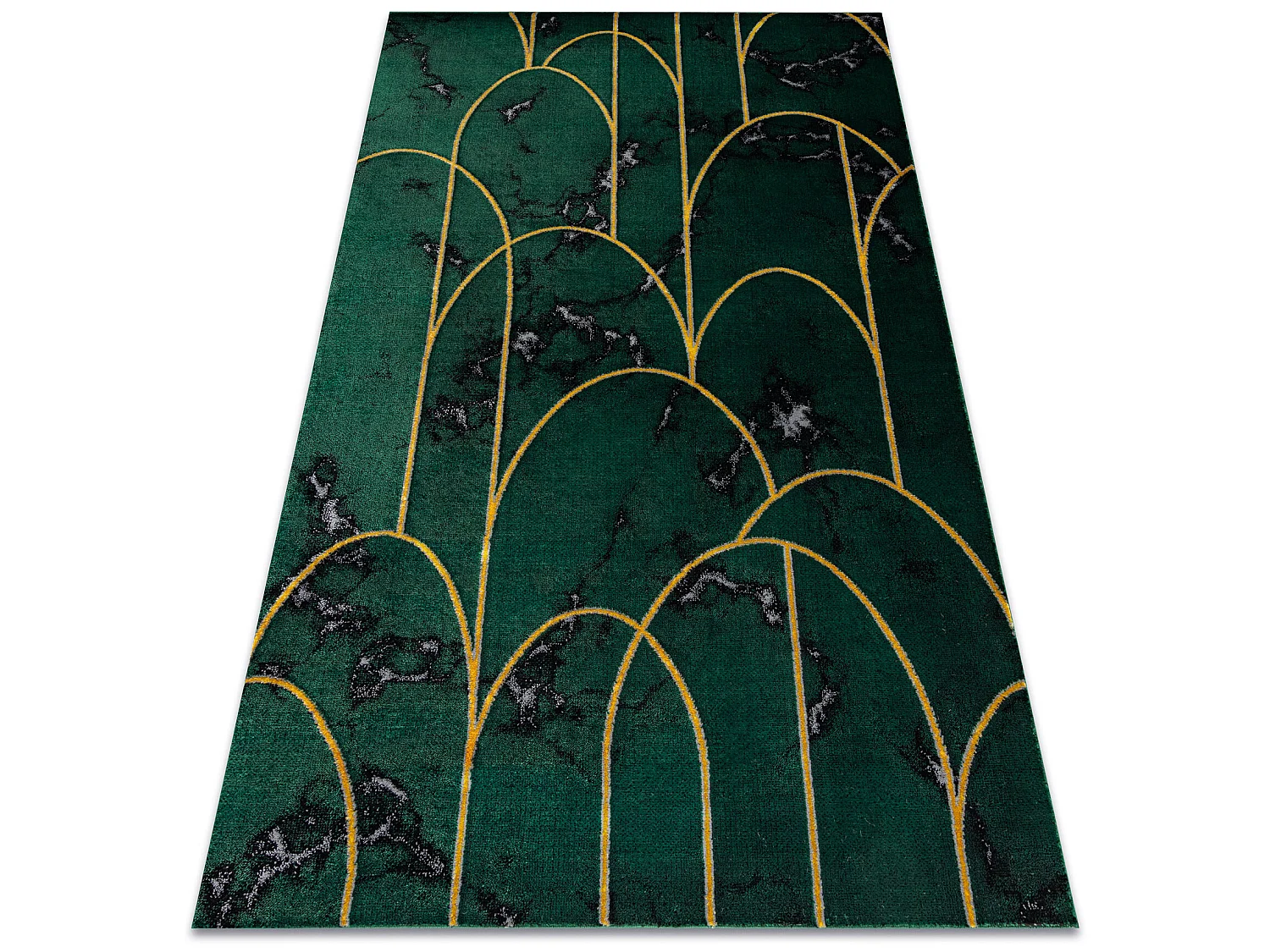 Tapis EMERALD exclusif 1016 glamour, élégant art deco, marbre boutei 200x290 cm