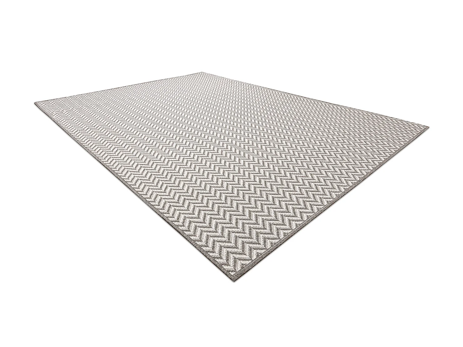 Tapijt SISALO SISAL Zigzag 2901 crème / taupe 80x150 cm