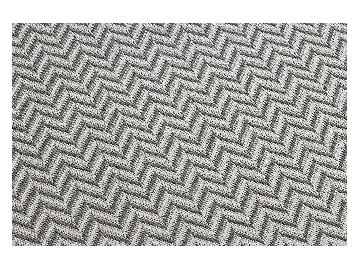 Tapijt SISALO SISAL Zigzag 2901 crème / taupe 80x150 cm