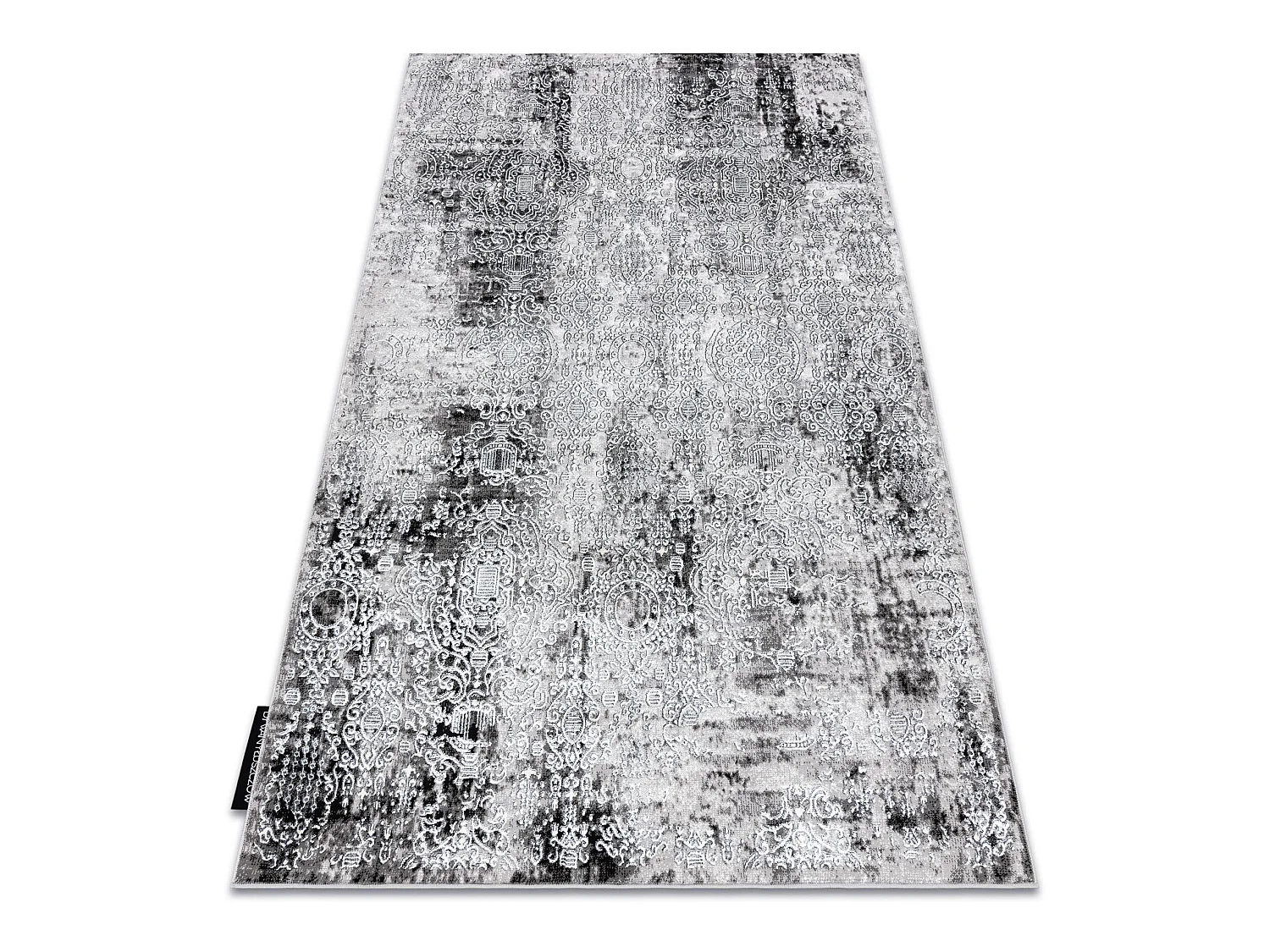 Tapijt DE LUXE modern 2081 Ornament vintage gewreven - Structureel cr� 140x190 cm