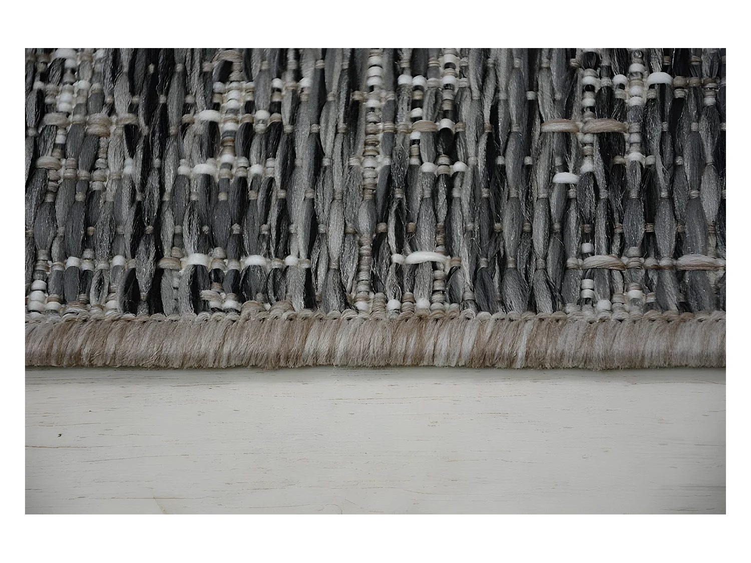 Sisal tapijt SISAL LOFT 21126 MELANGE zilver/ivoor/grijsekleuring 160x230 cm