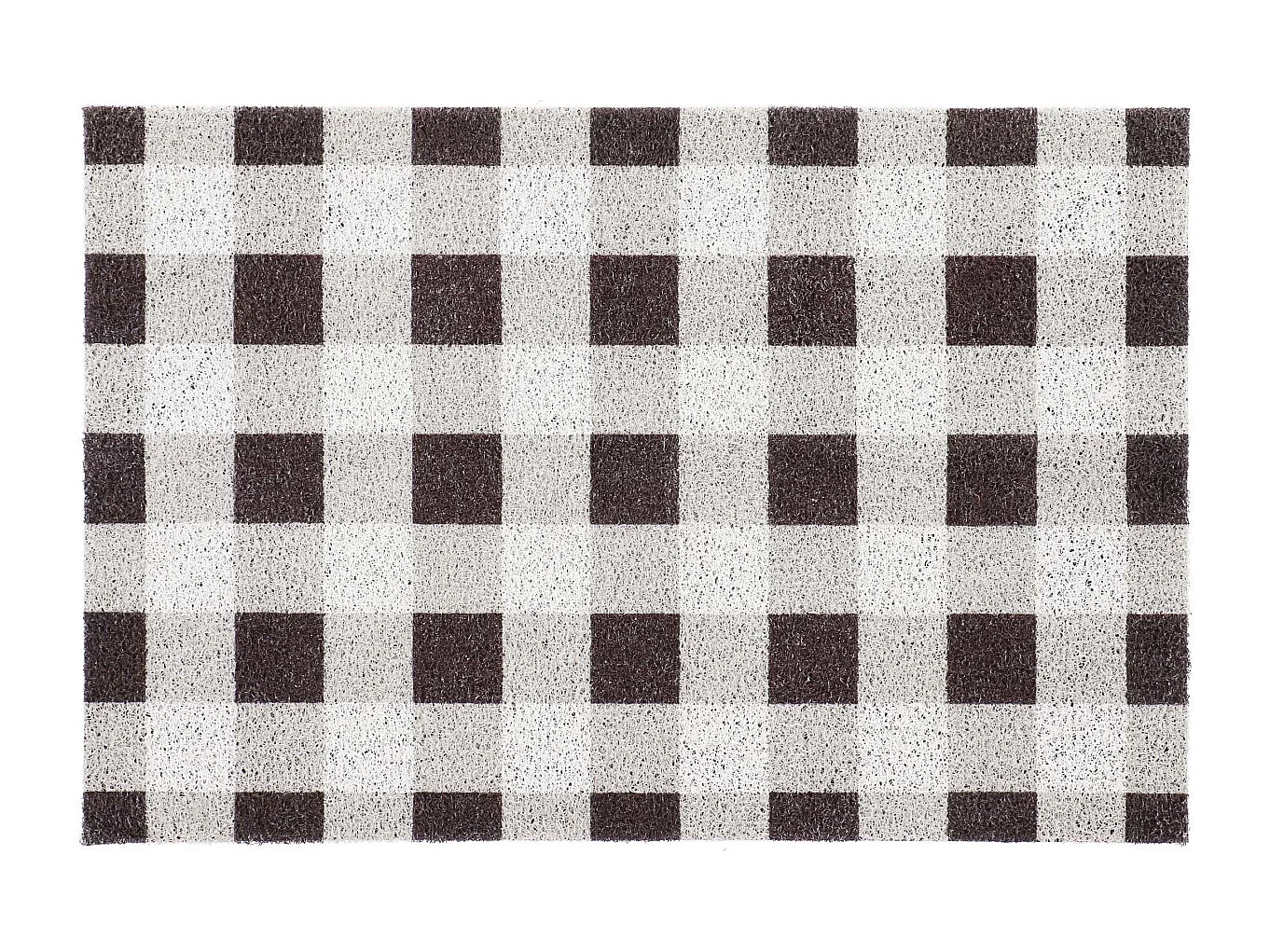 Tapis dessous de paillasson à motifs Carreaux