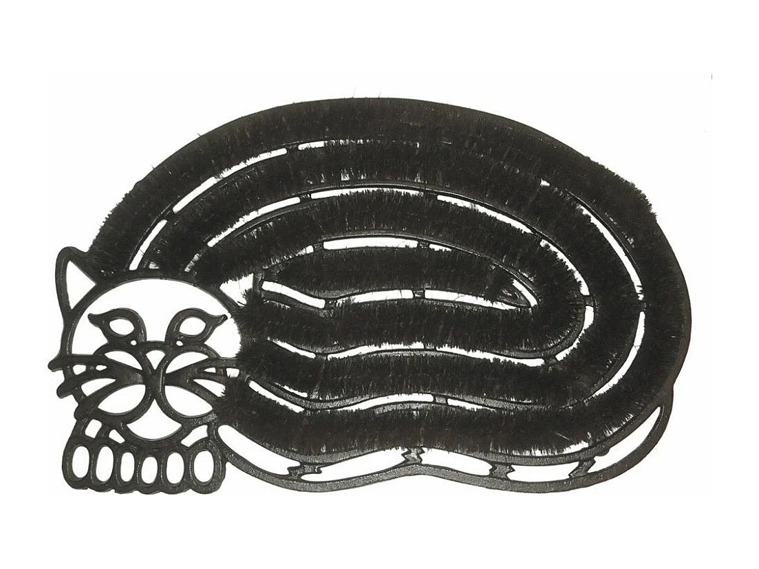 Paillasson chat en fonte