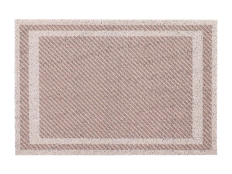 Tapis dessous de paillasson à motifs Cadre