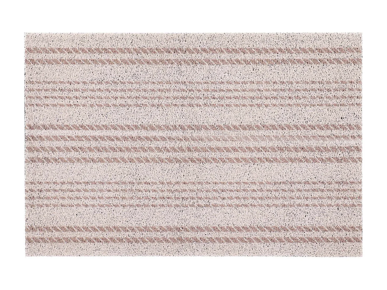 Tapis dessous de paillasson à motifs Rayures horizontales