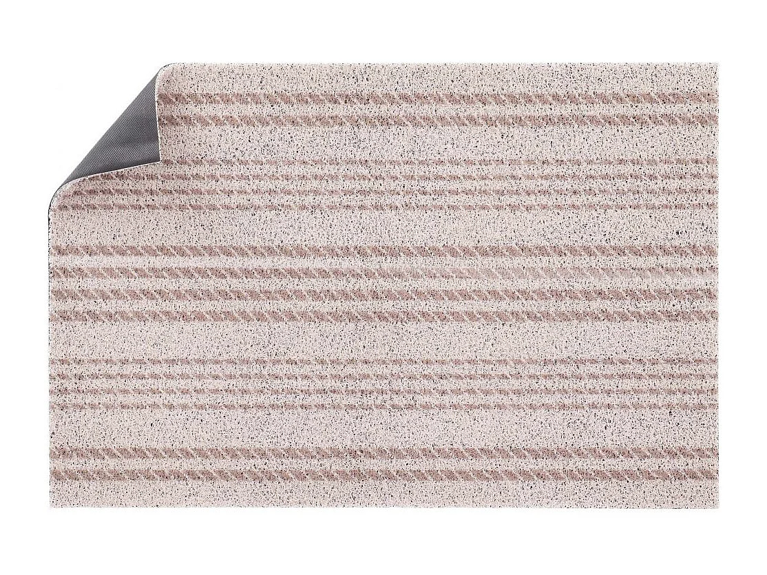 Tapis dessous de paillasson à motifs Rayures horizontales