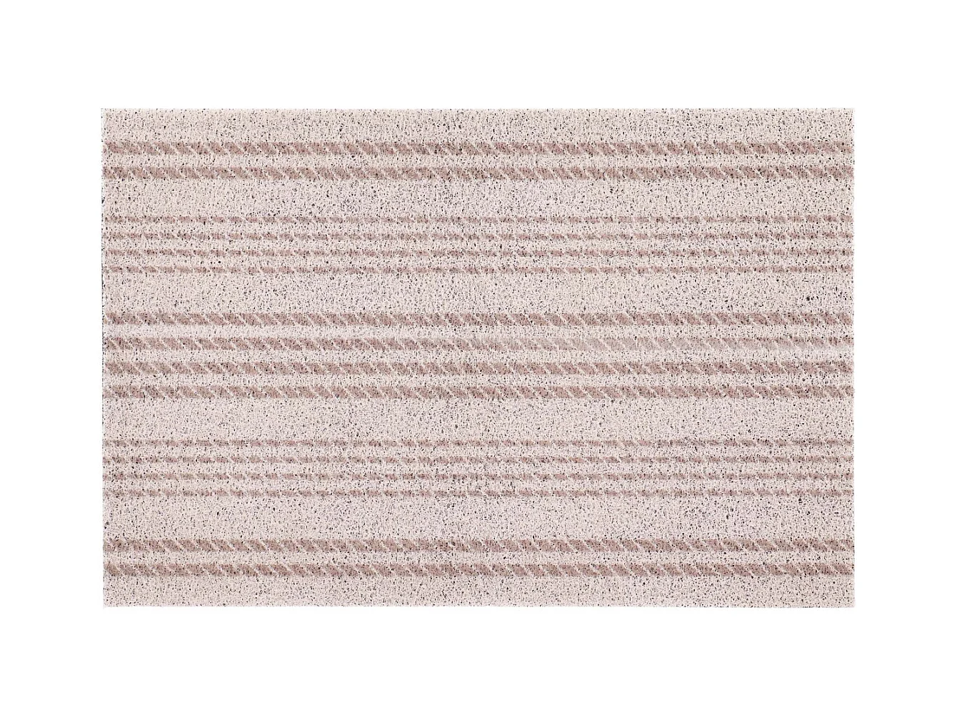 Tapis dessous de paillasson à motifs Rayures horizontales