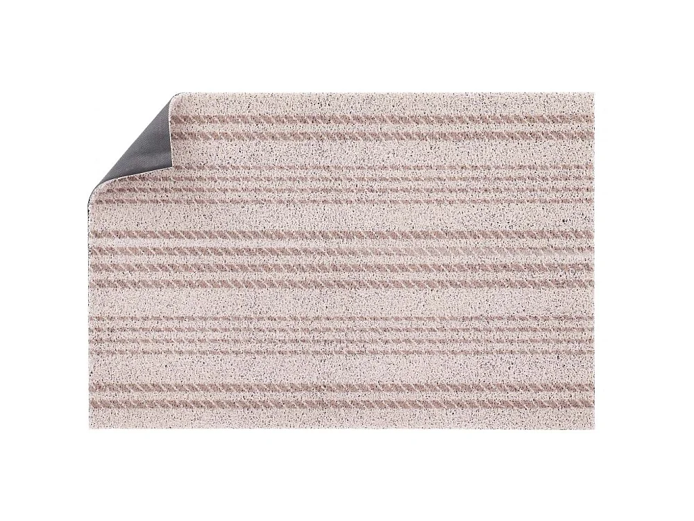 Tapis dessous de paillasson à motifs Rayures horizontales