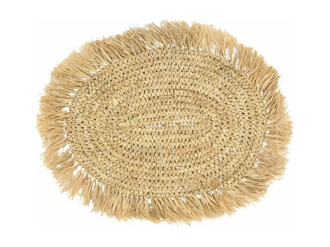 Tischset aus Raphiabast (6-stück)