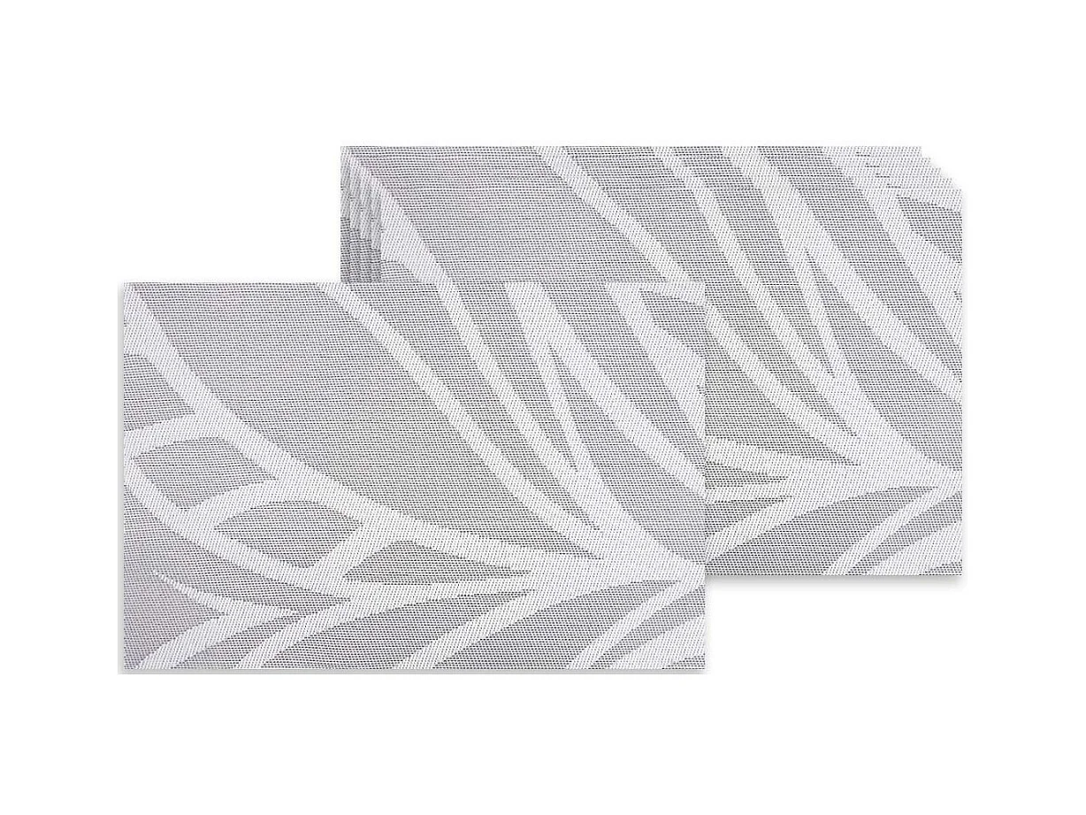 Set de table en vinyle motif branche (Lot de 6)