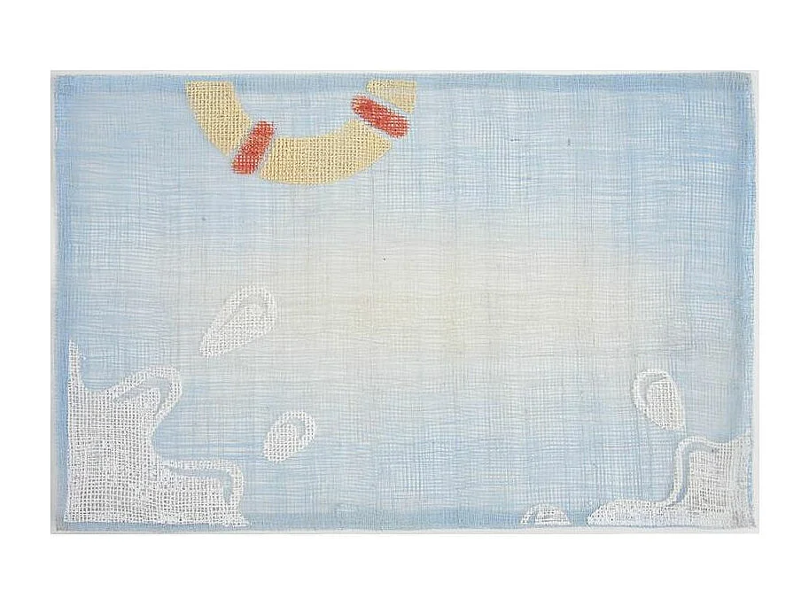 Lot de 6 sets de table en sinamay Bouée