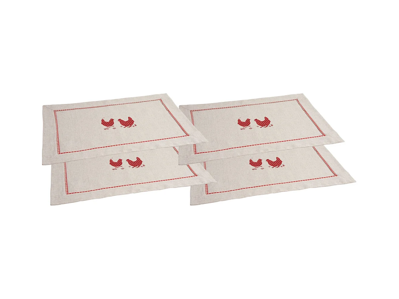 Set de table en coton (Lot de 4)