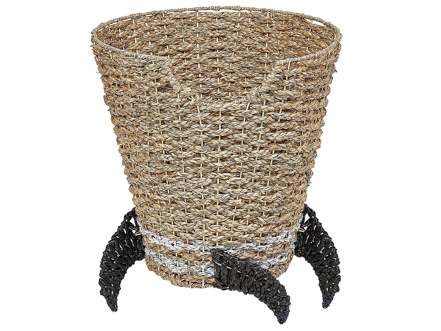 Kids Basket Rocket PAARL Seagrass Natural