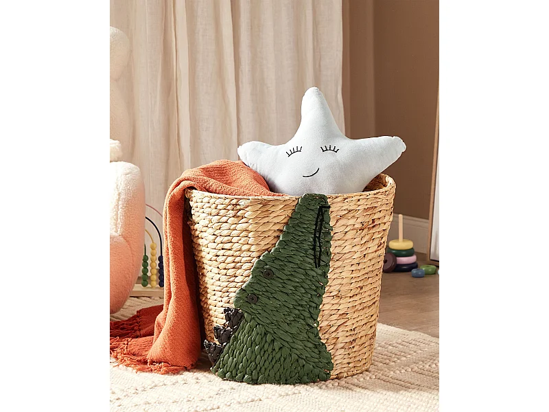 Cesto infantil Crocodilo LOXTON Vime Natural