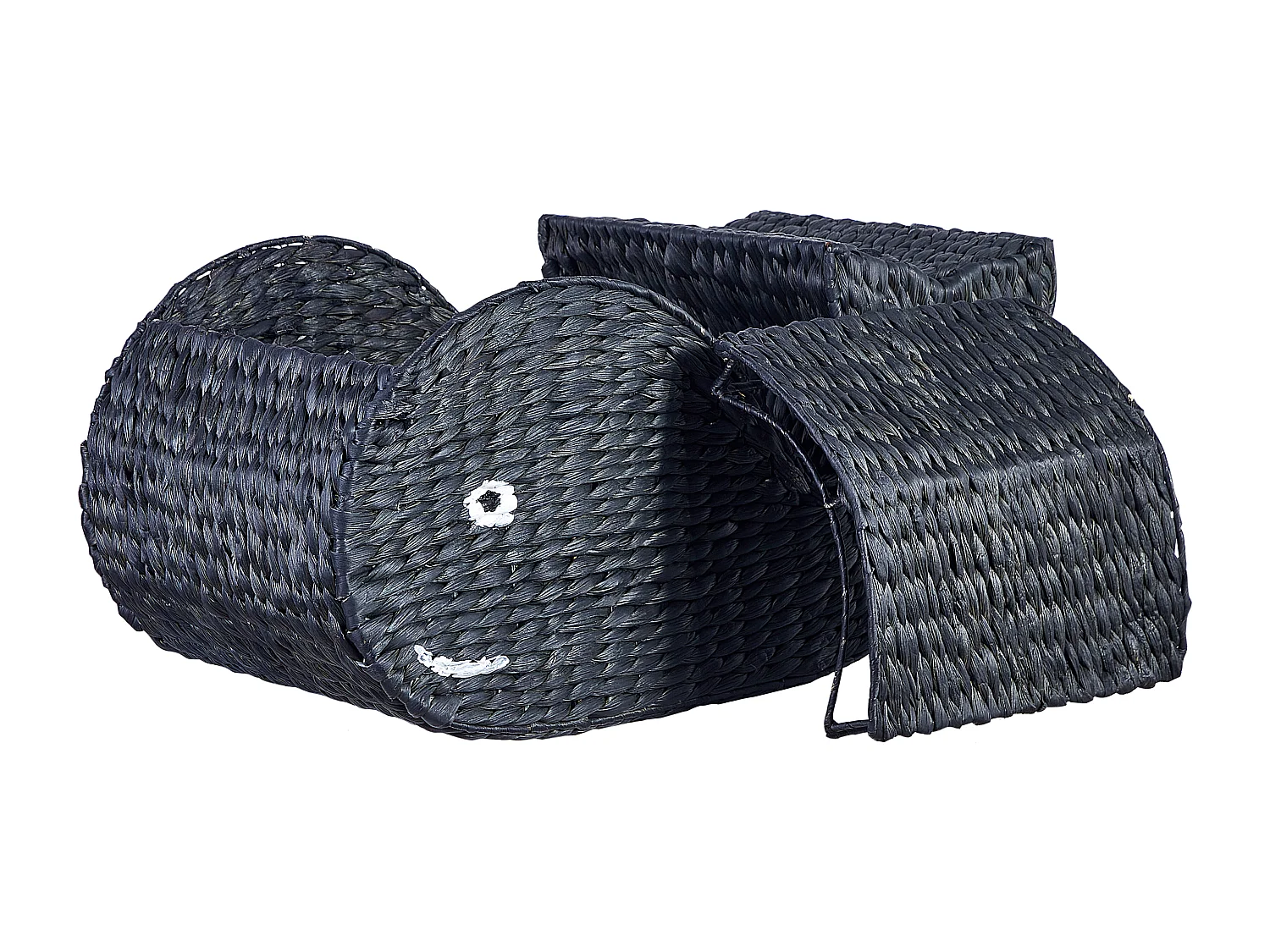 Panier enfants Baleine ORANIA Osier Noir