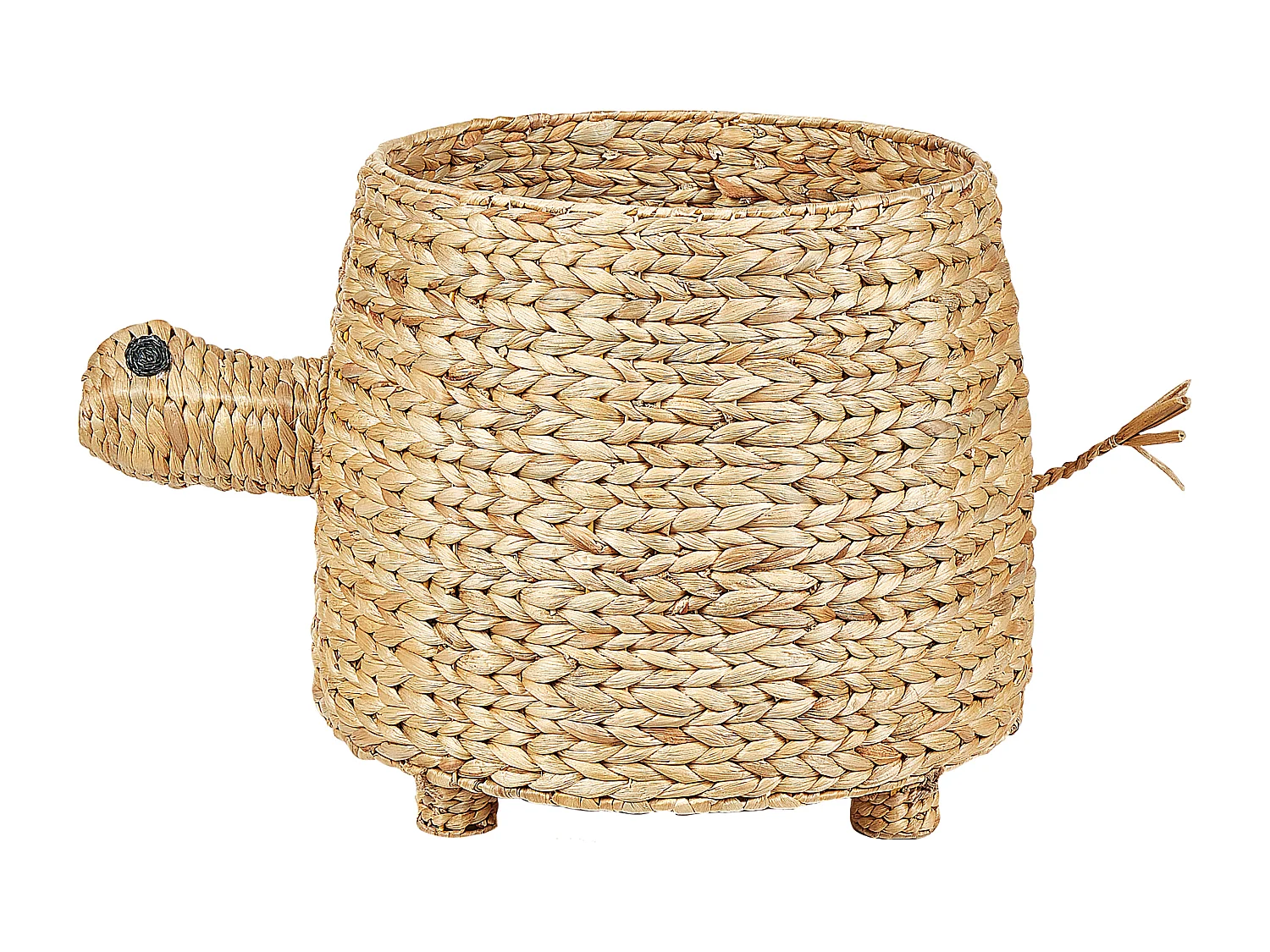 Kosz na zabawki Żółw MONTAGU Plecionka Naturalny