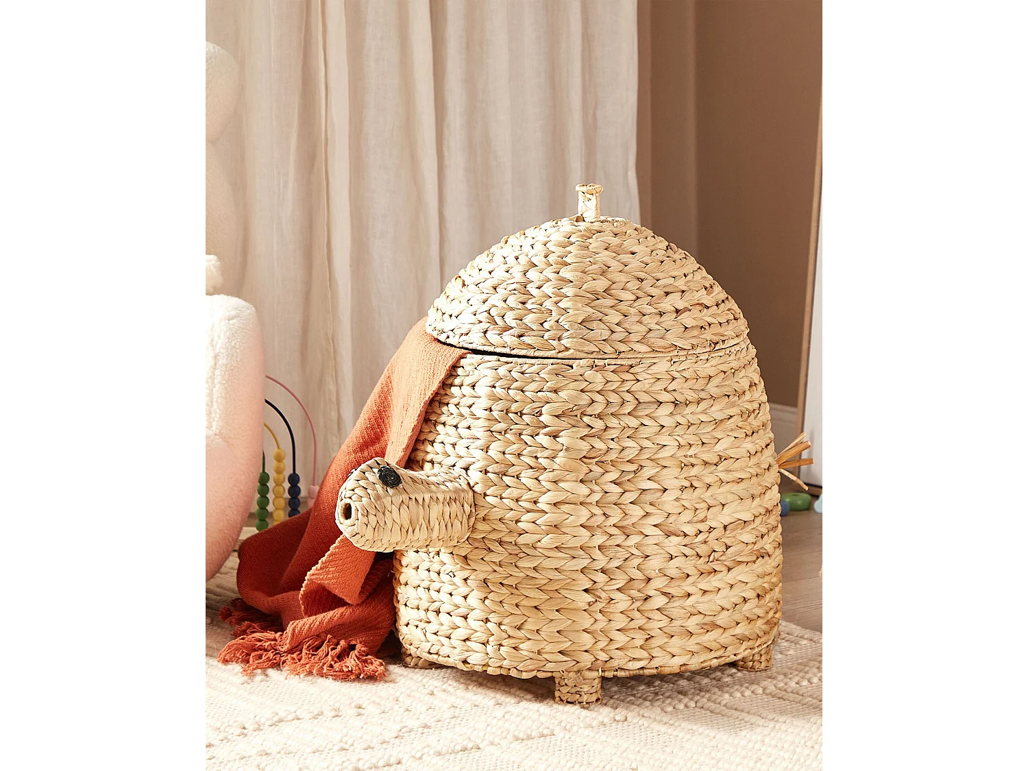 Panier enfants Tortue MONTAGU Osier Naturel