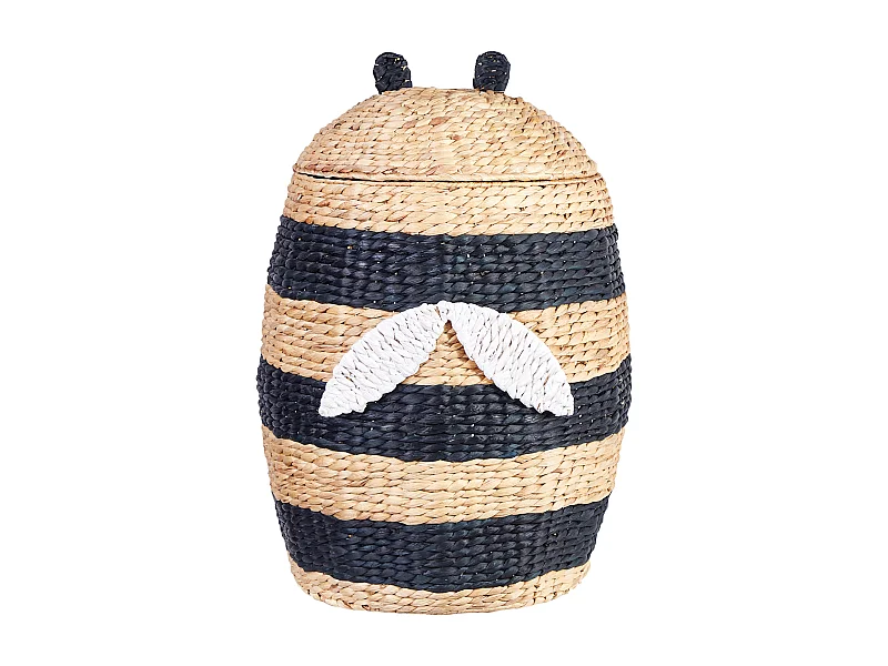 Cesto infantil Abelha KNYSNA Vime Castanho claro