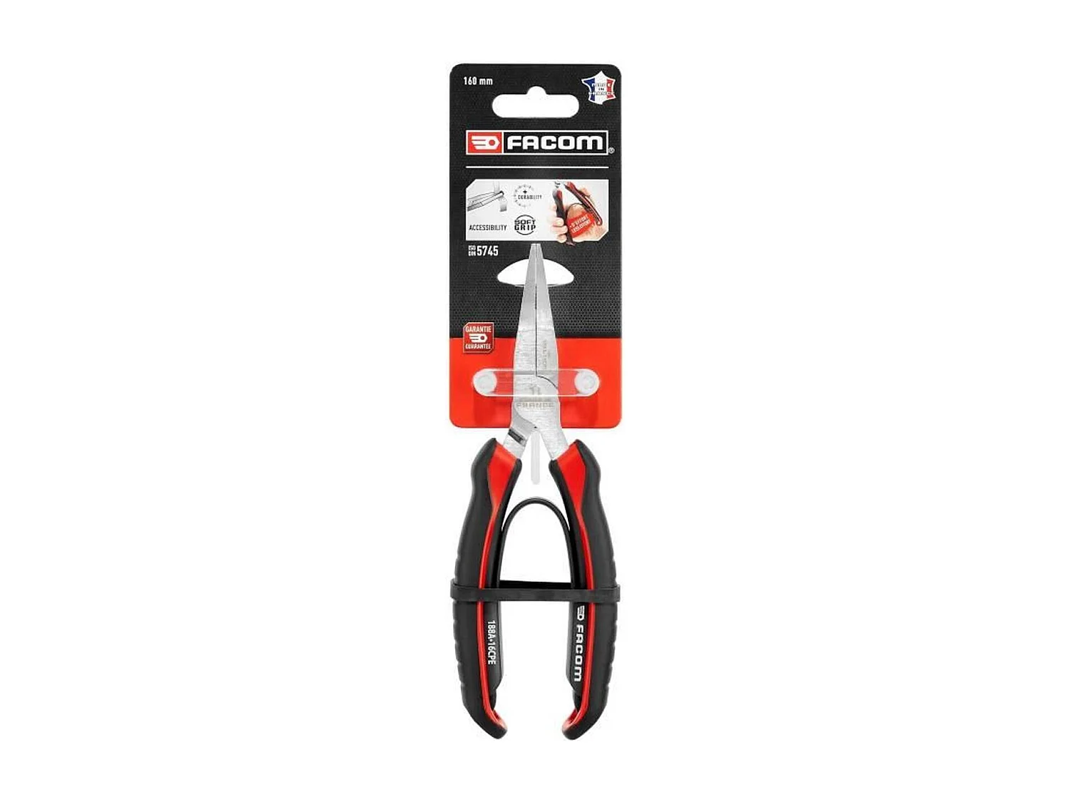 FACOM Pince a becs plats 160mm