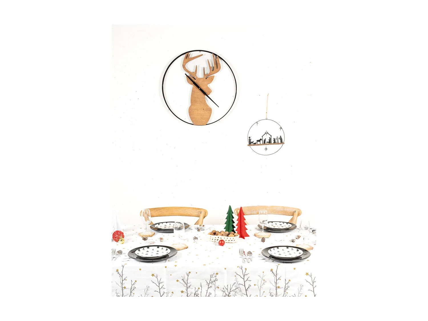 Nappe Etoiles en coton 170x250