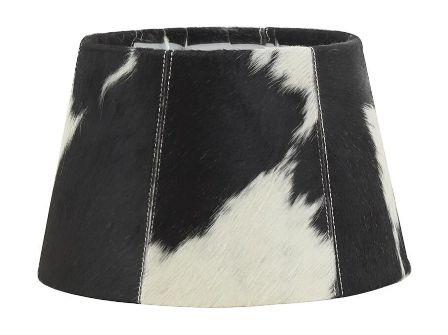 Abat-jour en peau de vache