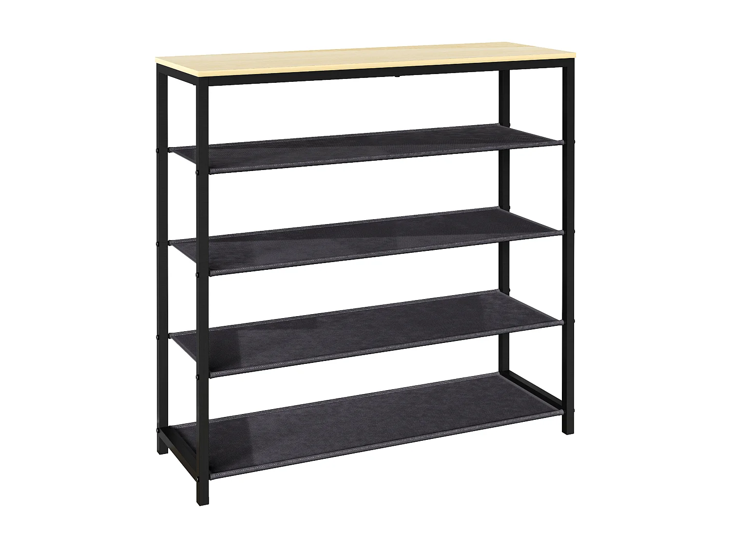 Shoe Shelf Taliro Honey oak H. 87 x W. 90 x D. 30 cm