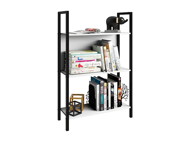 Stand Rack Flakos White H. 100 x W. 56 x D. 24 cm