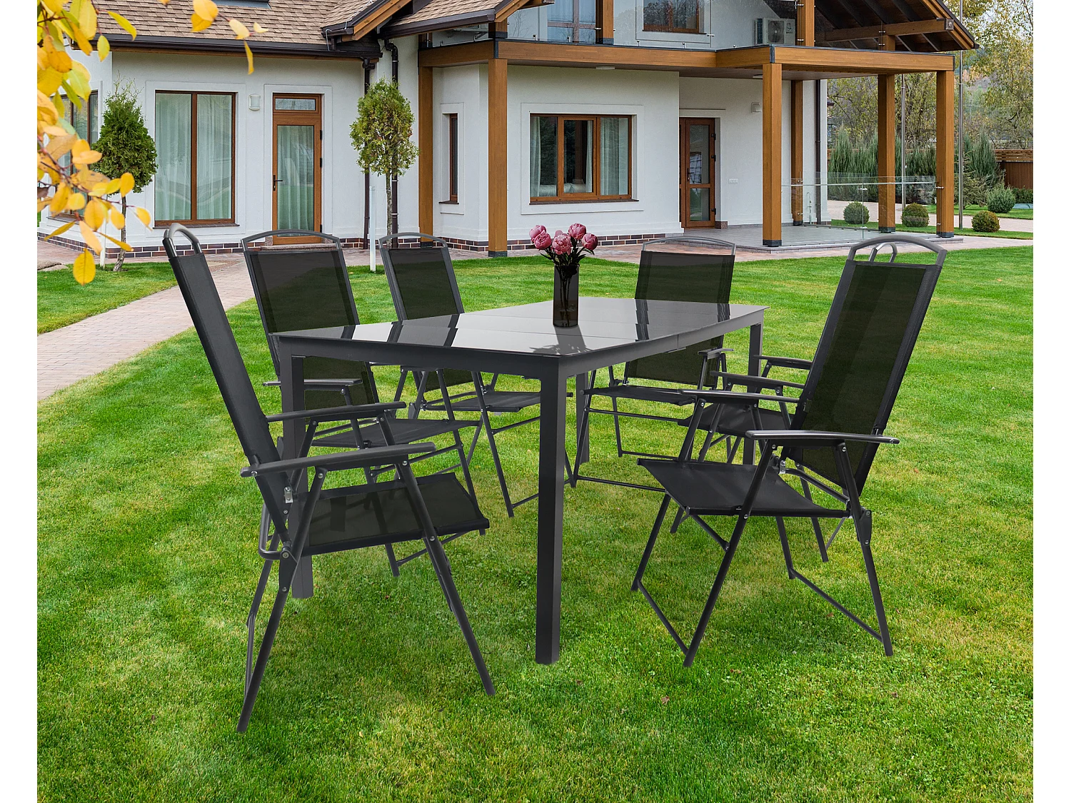 Garden furniture set 189S Black See Selection