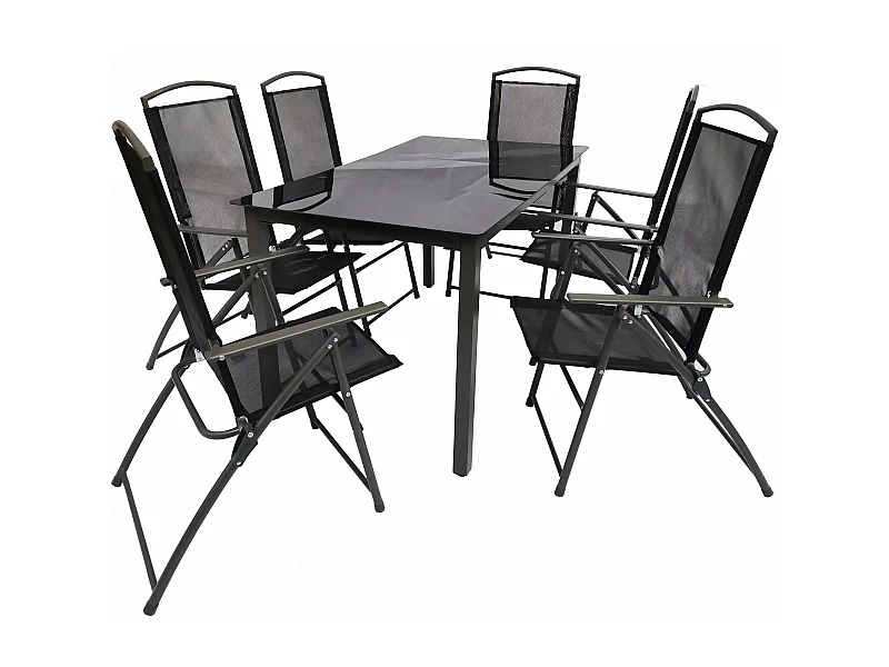 Tuinmeubelset 140S Voir Sélection Zwart