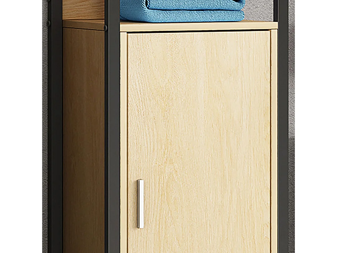 Bathroom furniture Midischrank Edino Honey oak H. 114 x W. 33 x D. 30 cm