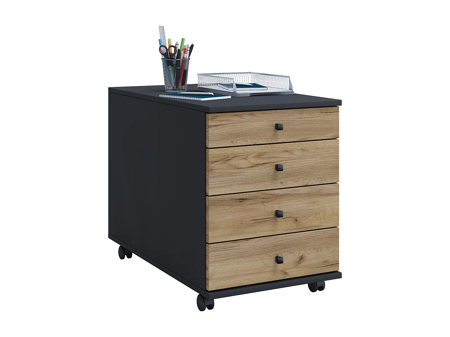 Cassetto carrello in legno Lona 75 cm