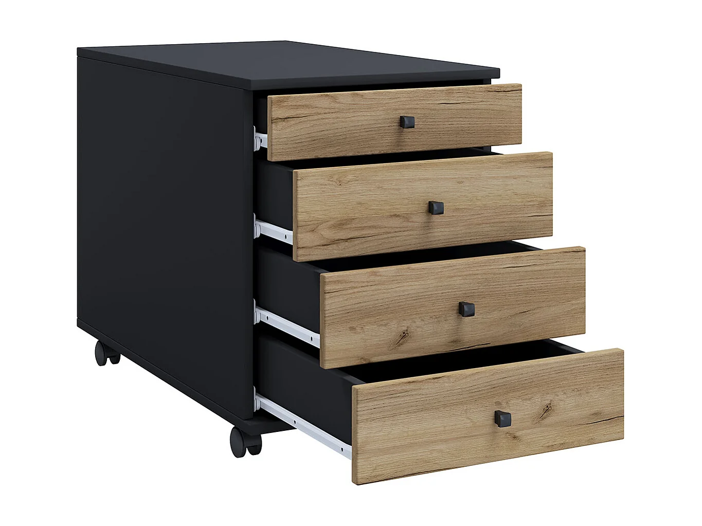 Cassetto carrello in legno Lona 75 cm
