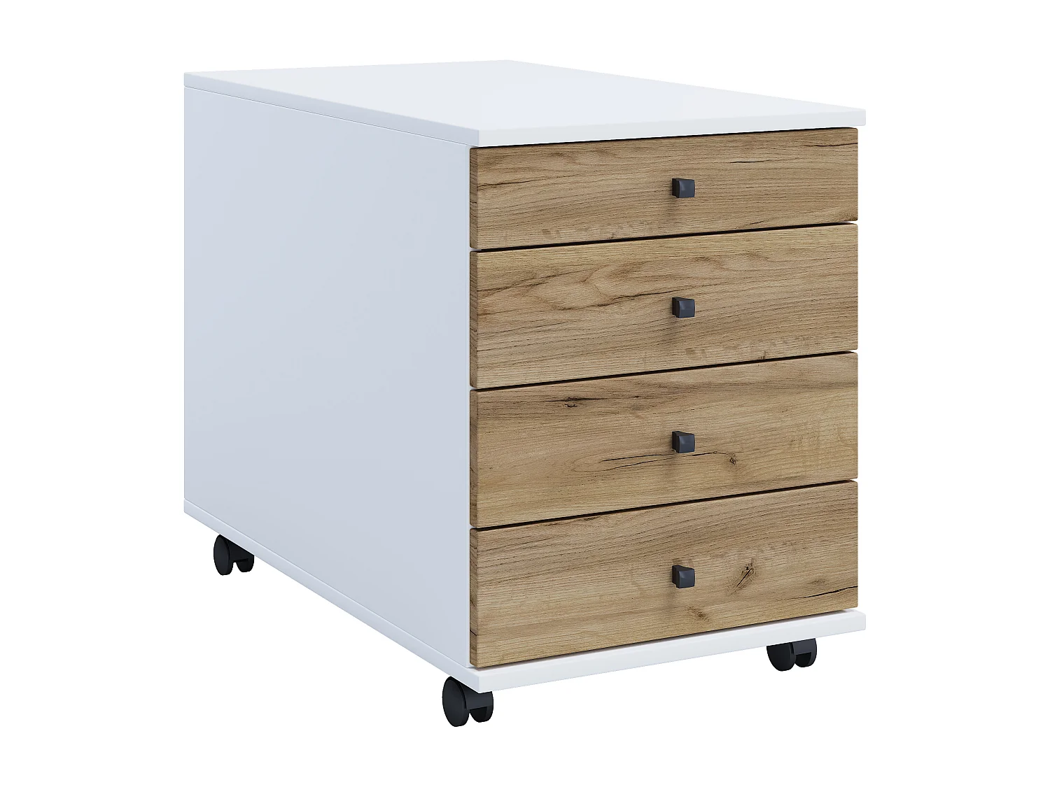 Contenitore a rulli in legno cassetto Lona 75 cm