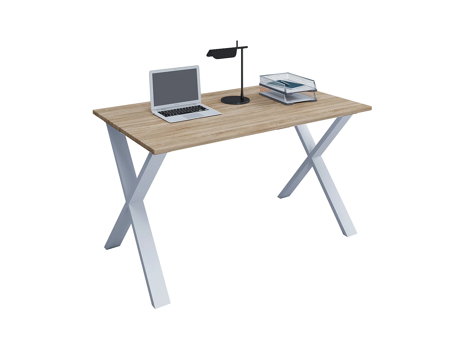 Desk Lona White / Sonoma oak H. 76 x W. 110 x D. 80 cm