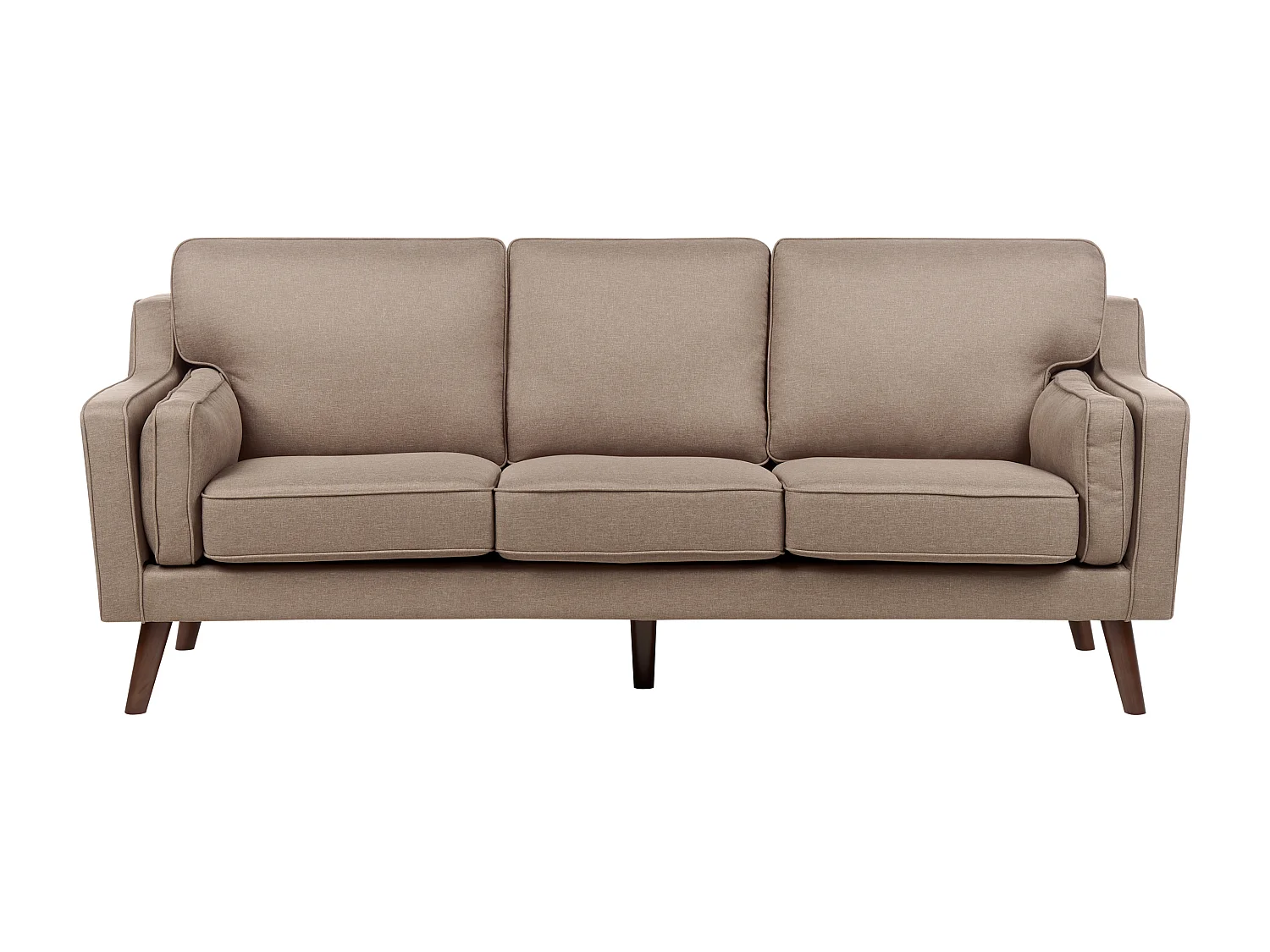 Bank LOKKA Stof Lichtbruin 3-zitter