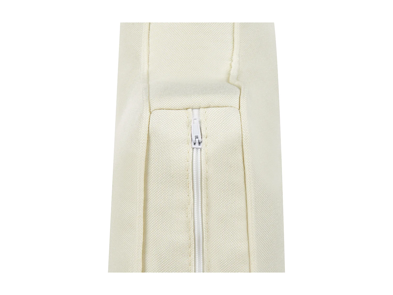 Sofá LOKKA Tecido Branco creme 3 lugares