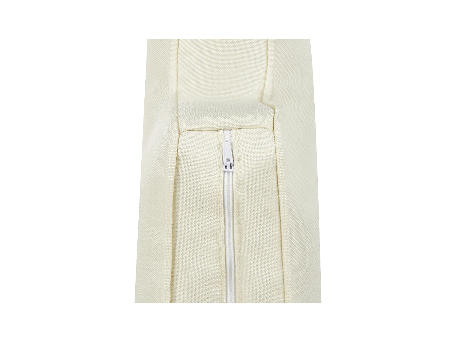 Canapé 2 places LOKKA Tissu Blanc cassé