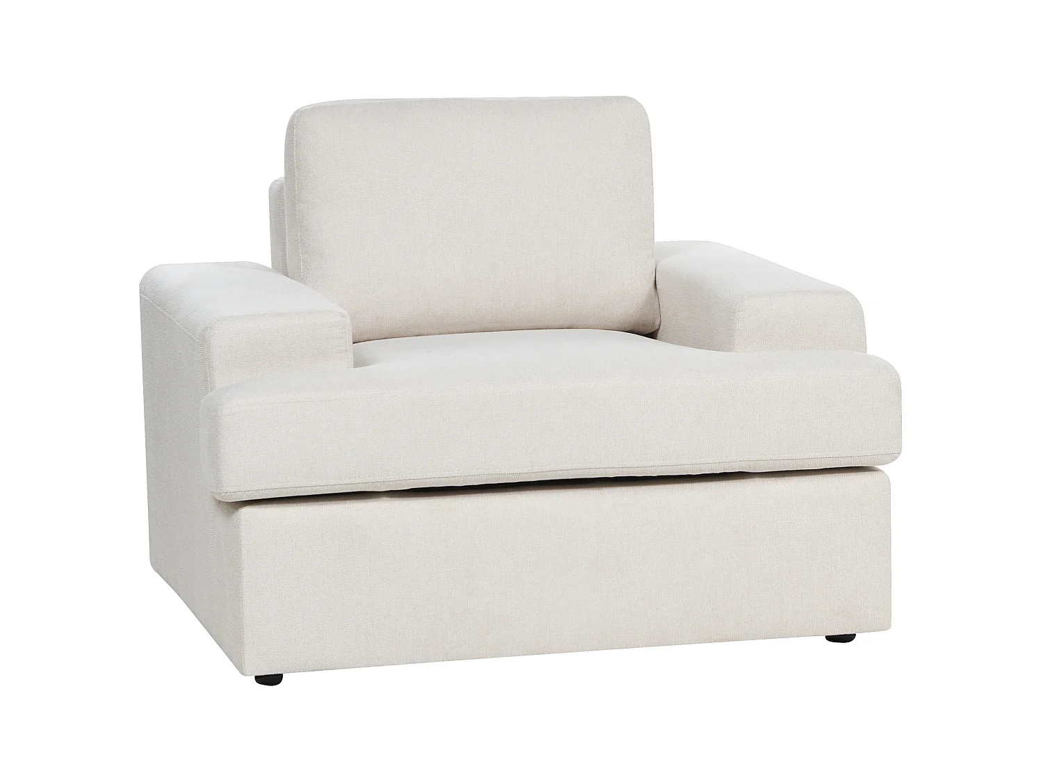 Poltrona ALLA Tessuto Beige chiaro
