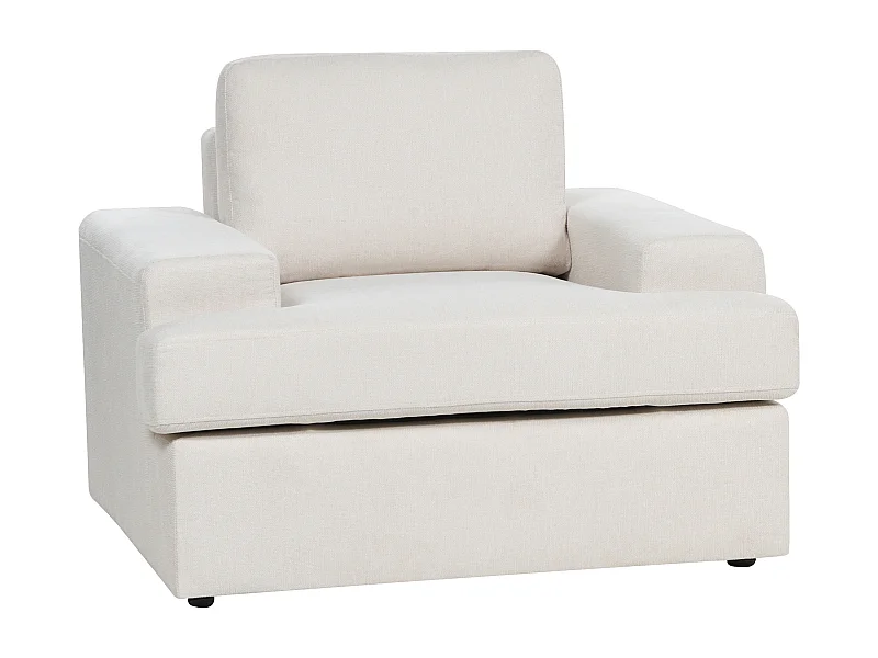 Fauteuil ALLA Tissu Beige clair