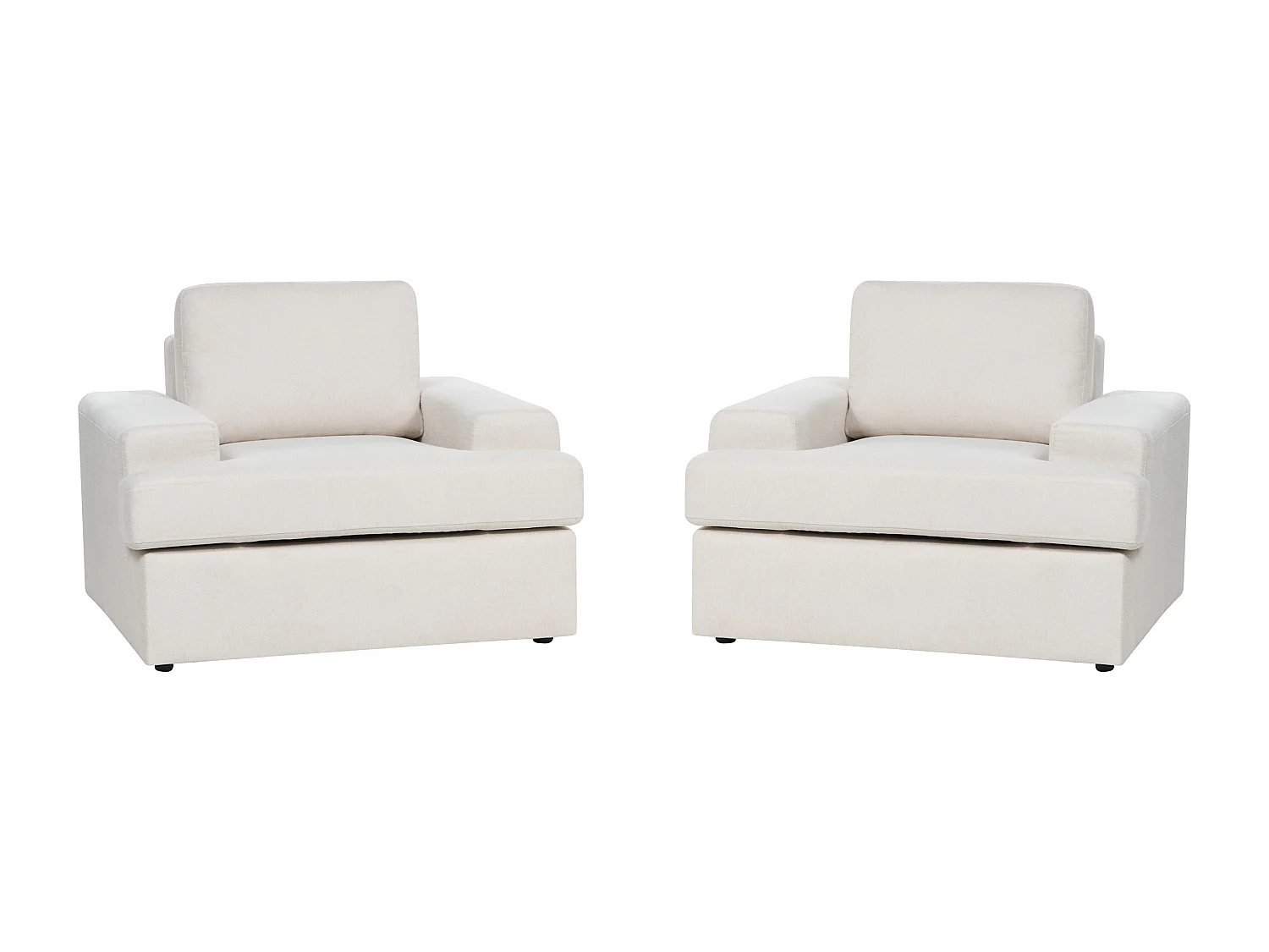 Fauteuil ALLA Stof Lichtbeige