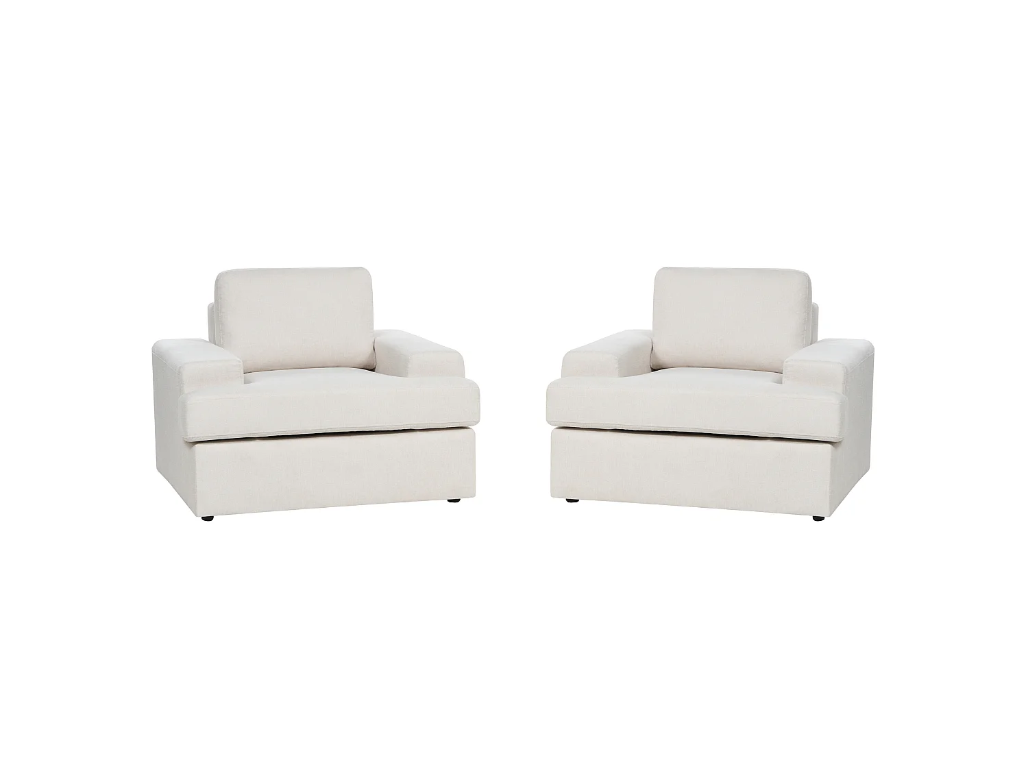 Sessel ALLA Stoff Hellbeige
