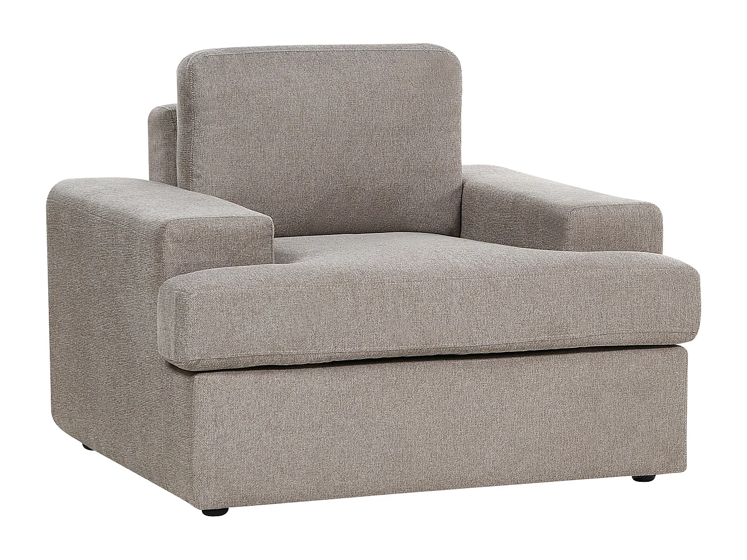 Fauteuil ALLA Tissu Taupe