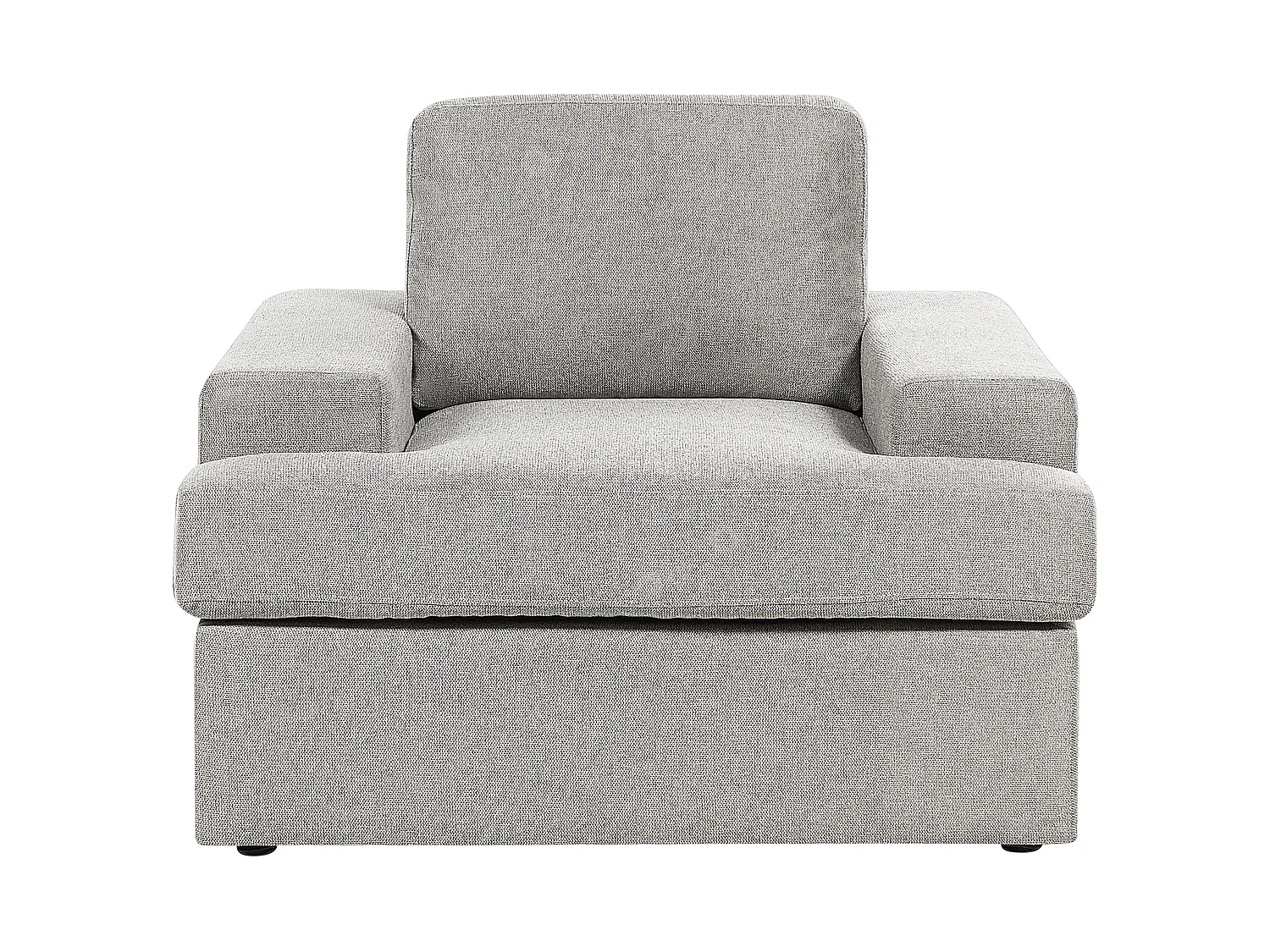 Fauteuil ALLA Tissu Gris clair