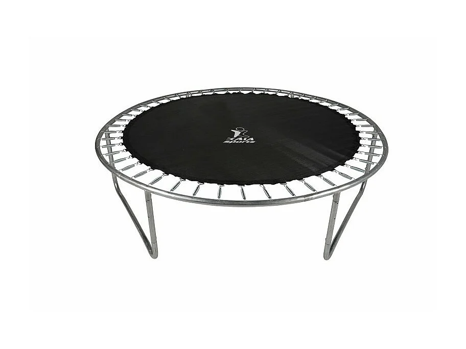 Trampoline extérieur Deluxe 8Ft / ø244cm KAIA SPORTS Trampoline de jardin avec Filet, mousse de protection et échelle
