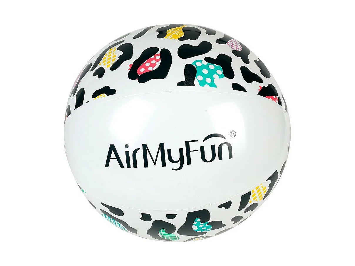 Ballon Gonflable ø28 cm pour Piscine & Plage, Accessoire d'Eau - Design Léopard