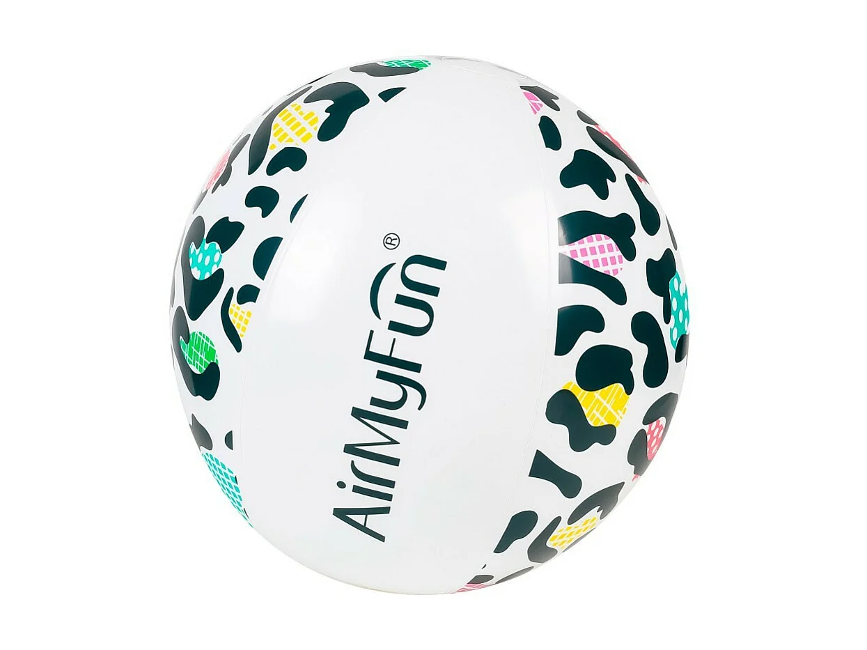 Ballon Gonflable ø28 cm pour Piscine & Plage, Accessoire d'Eau - Design Léopard