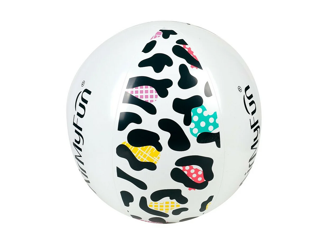 Ballon Gonflable ø28 cm pour Piscine & Plage, Accessoire d'Eau - Design Léopard
